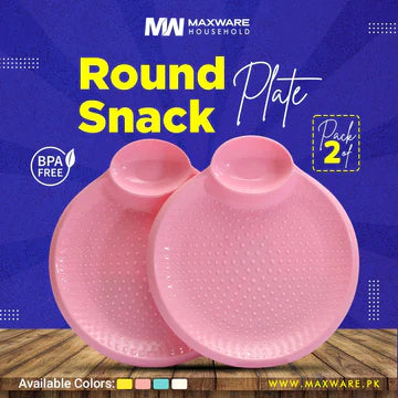 2 pcs Snack Plate