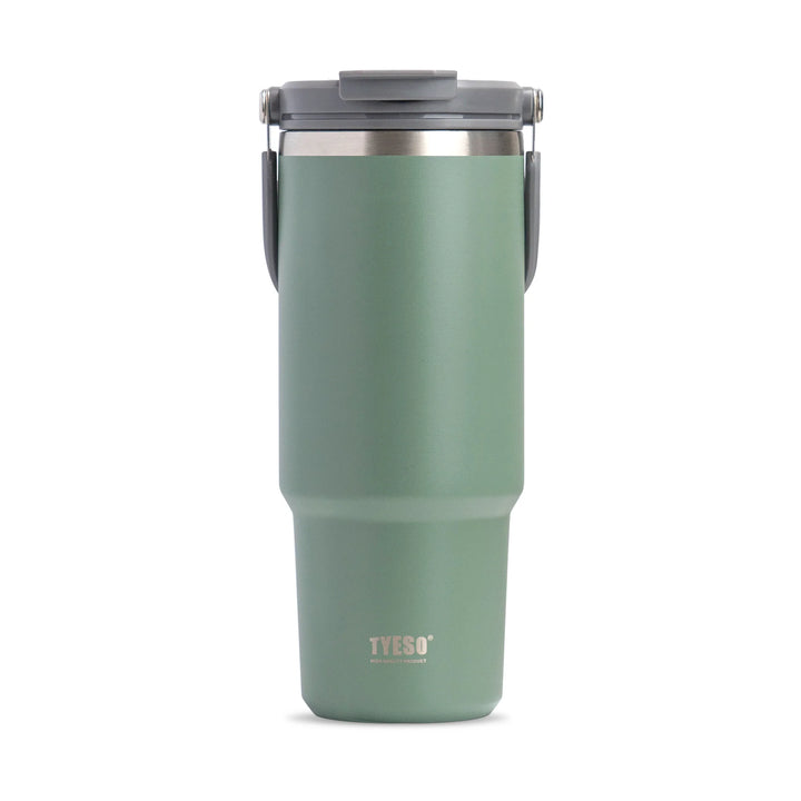 ROAM Stainless Steel Travel Tumbler with Flip Straw & Sip Lid